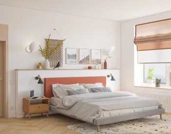 Интерьер спальни  смотреть на Basicdecor