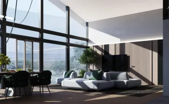 Интерьер гостиной  смотреть на Basicdecor