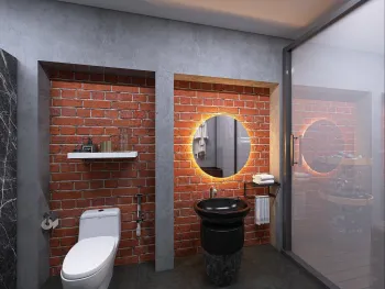 Интерьер ванной  смотреть на Basicdecor