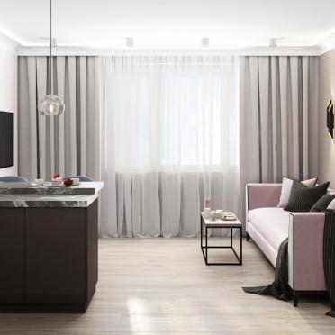 Интерьер гостиной  смотреть на Basicdecor