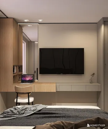 Интерьер спальни  смотреть на Basicdecor