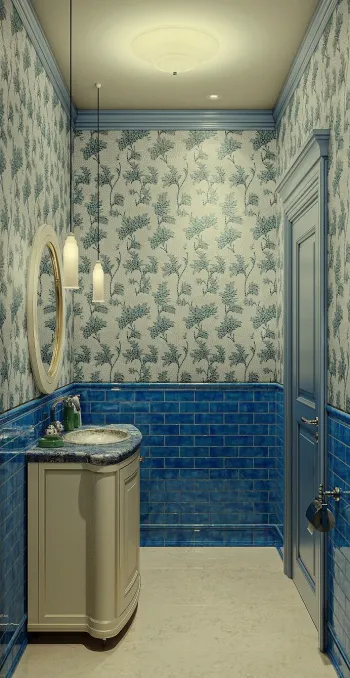 Интерьер ванной  смотреть на Basicdecor