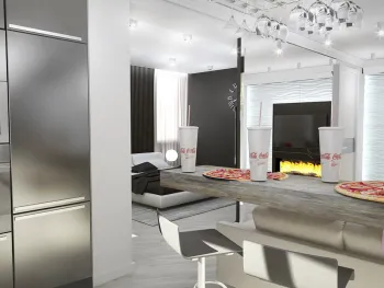 Интерьер в современном стиле смотреть на Basicdecor