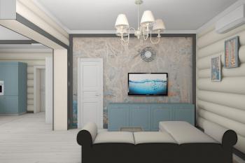 Интерьер гостиной в неоклассике смотреть на Basicdecor