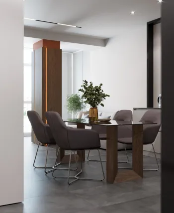 Интерьер столовой  смотреть на Basicdecor