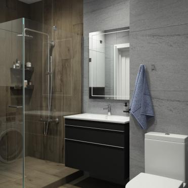 Интерьер ванной  смотреть на Basicdecor