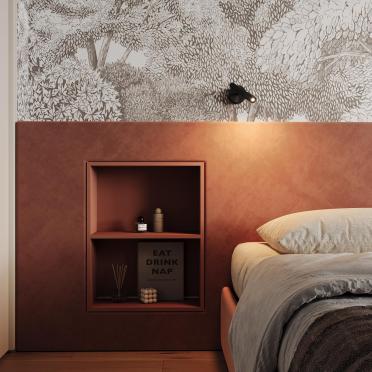 Интерьер спальни  смотреть на Basicdecor