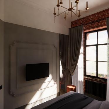 Интерьер спальни  смотреть на Basicdecor