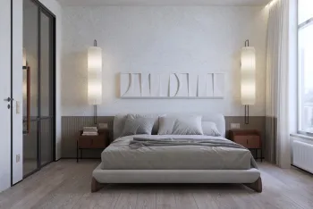 Интерьер спальни  смотреть на Basicdecor