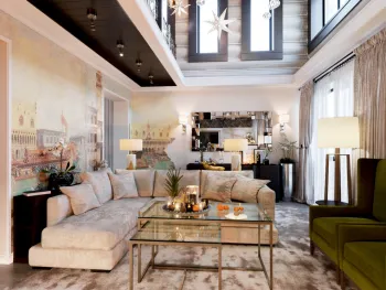 Интерьер гостиной  смотреть на Basicdecor