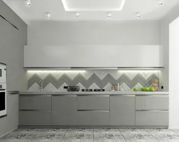 Интерьер кухни в современном стиле смотреть на Basicdecor