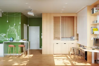 Интерьер в скандинавском стиле смотреть на Basicdecor