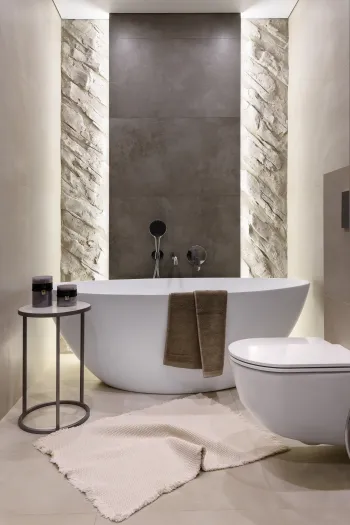 Интерьер ванной  смотреть на Basicdecor
