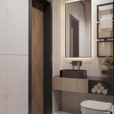 Интерьер ванной  смотреть на Basicdecor