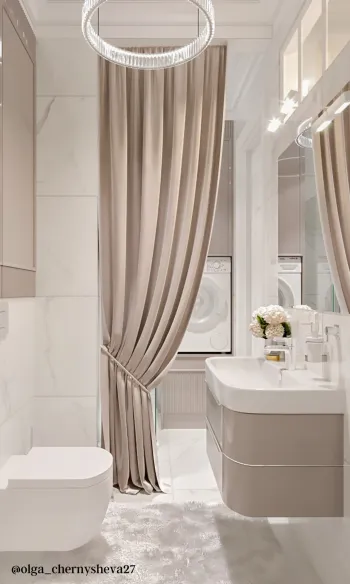 Интерьер ванной  смотреть на Basicdecor