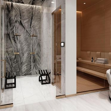 Интерьер ванной  смотреть на Basicdecor