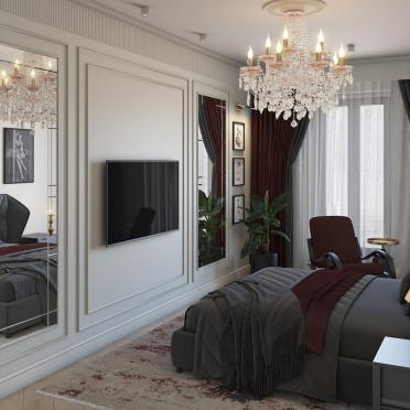 Интерьер спальни  смотреть на Basicdecor
