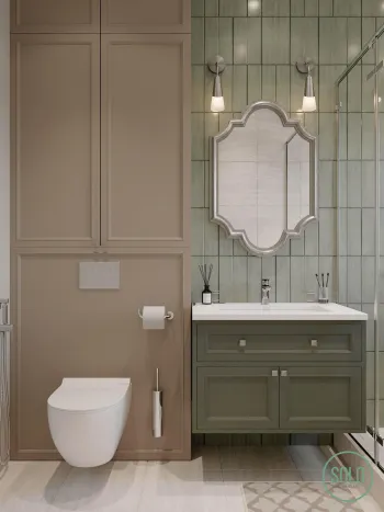 Интерьер ванной  смотреть на Basicdecor