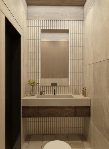 Интерьер ванной  смотреть на Basicdecor