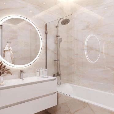 Интерьер ванной  смотреть на Basicdecor
