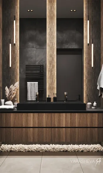 Интерьер ванной  смотреть на Basicdecor