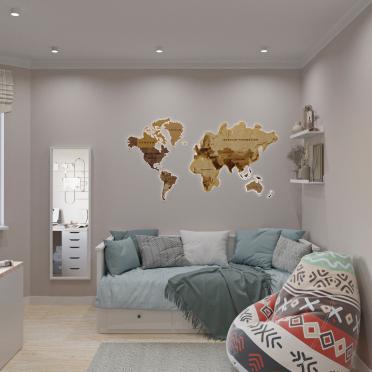 Интерьер детской  смотреть на Basicdecor