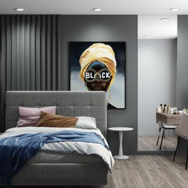 Интерьер спальни  смотреть на Basicdecor