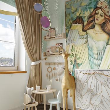 Интерьер детской  смотреть на Basicdecor