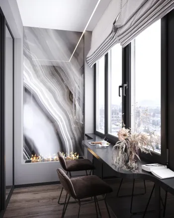 Интерьер балкона  смотреть на Basicdecor