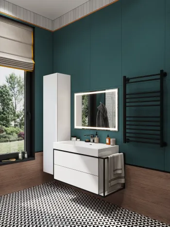 Интерьер ванной  смотреть на Basicdecor
