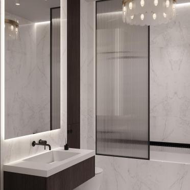 Интерьер ванной  смотреть на Basicdecor