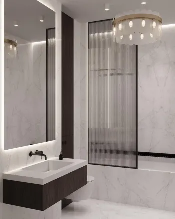 Интерьер ванной  смотреть на Basicdecor