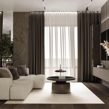Интерьер гостиной  смотреть на Basicdecor