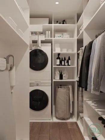 Интерьер с постирочной  смотреть на Basicdecor