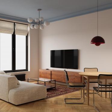 Интерьер гостиной  смотреть на Basicdecor