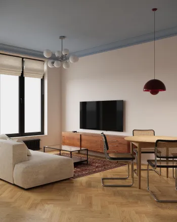 Интерьер гостиной  смотреть на Basicdecor