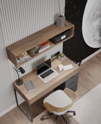 Интерьер c рабочим местом  смотреть на Basicdecor