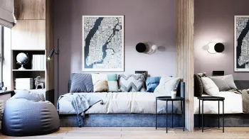 Интерьер детской  смотреть на Basicdecor