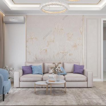 Интерьер гостиной  смотреть на Basicdecor