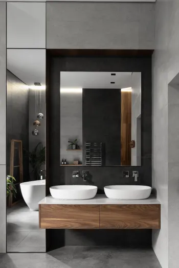 Интерьер ванной  смотреть на Basicdecor