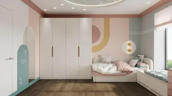 Интерьер детской c подсветкой  смотреть на Basicdecor