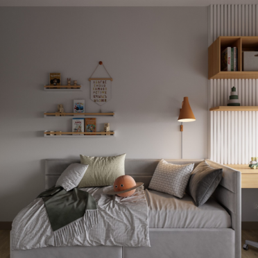 Интерьер детской и спальни  смотреть на Basicdecor