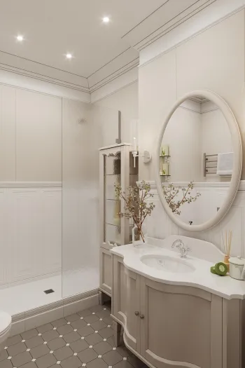Интерьер ванной  смотреть на Basicdecor