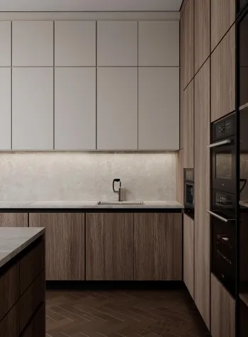 Интерьер кухни в современном стиле смотреть на Basicdecor
