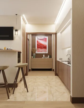 Интерьер кухни в современном стиле смотреть на Basicdecor