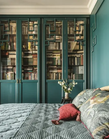 Интерьер спальни в стиле фьюжн смотреть на Basicdecor