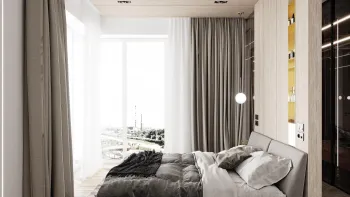 Интерьер спальни  смотреть на Basicdecor