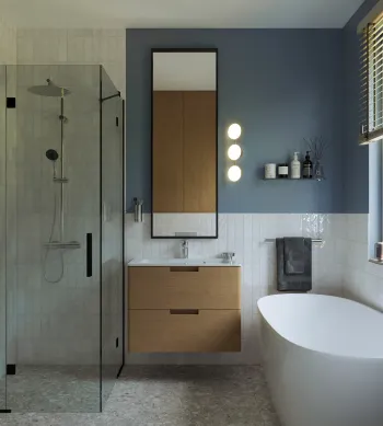 Интерьер ванной  смотреть на Basicdecor