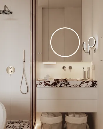 Интерьер ванной  смотреть на Basicdecor