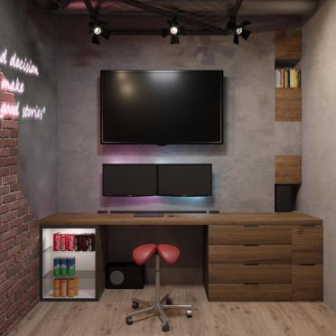 Интерьер кабинета с ресепшном  смотреть на Basicdecor